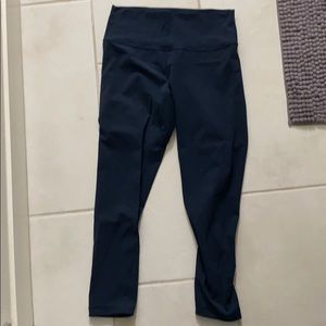 Lululemon navy luxtreme wunder under 7/8